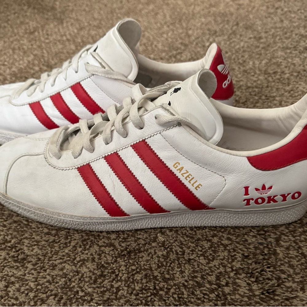 Adidas White and Red Gazelle ‘I love Tokyo’ 2006 release